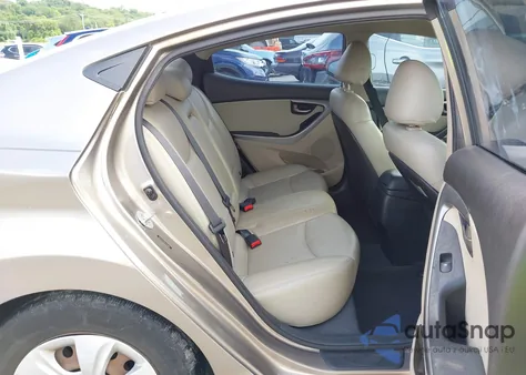 2014 Hyundai Elantra Se from USA, damaged, VIN 5NPDH4AE8EH492864